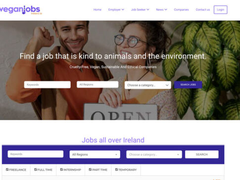 vegan jobs ireland
