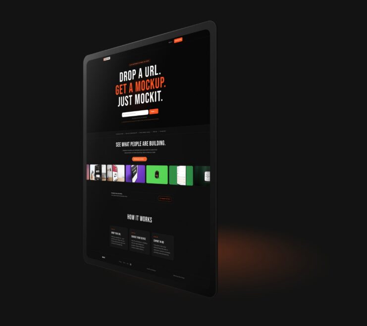 device mockup ipad