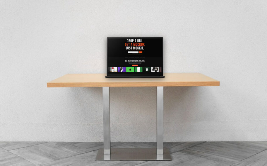 desktop desk mockup